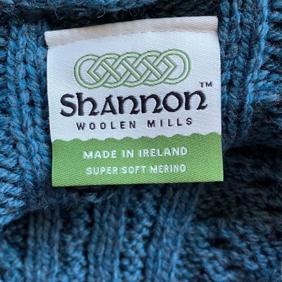 Shannon Woolen Mills Ireland 100% Merino Wool Women’s Size XS Green Sweater Vest - Picture 11 of 11